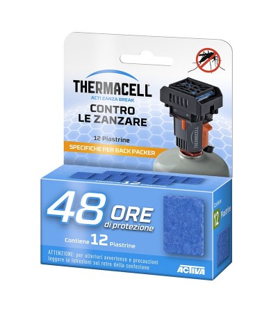 Thermacell Backpacker Mat-Only repelente 48 horas