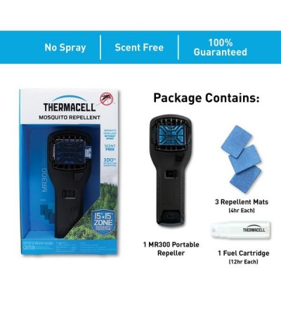 ThermaCELL MR300 portátil negro